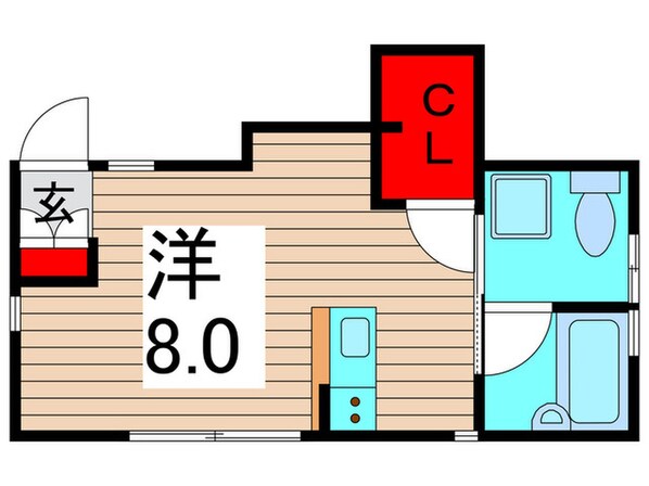 Ｋコートの物件間取画像